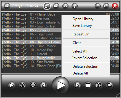 Drag'N'Drop screen Drag'N'Drop screen