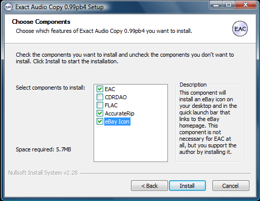 Selecting minimal options to install... Selecting minimal options to install...