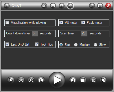 Settings Screen Settings Screen